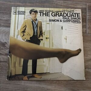 THE GRADUATE SOUNDTRACK - SIMON & GARFUNKEL Vinyl Record LP Columbia